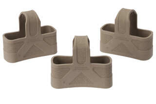 Original Magpul – 7.62 NATO, 3 Pack in Flat Dark earth attaches easily to steel or polymer mag bases